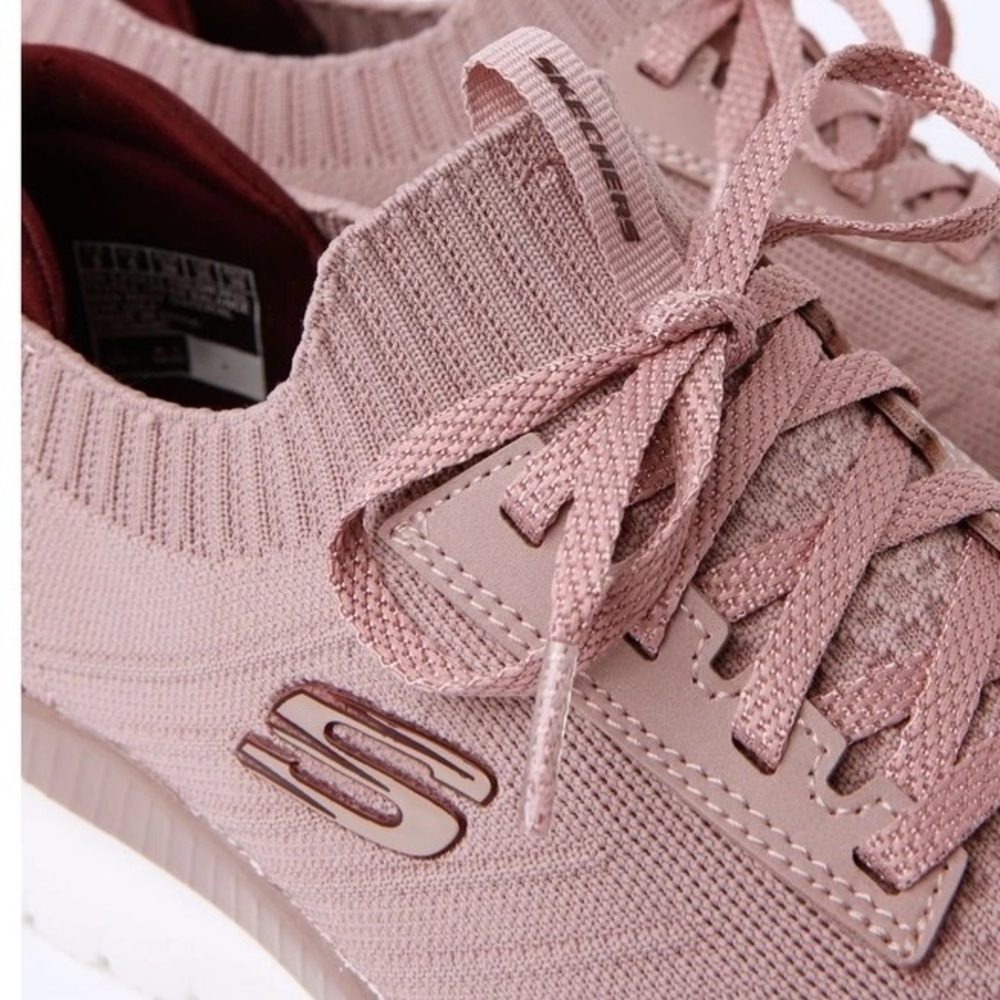 Sketchers bountiful mauve sneakers - Picture 9 of 9